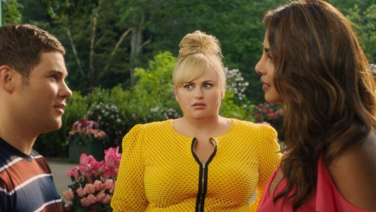 Adam Devine, Rebel Wilson, and Priyanka Chopra in Isn't It Romantic