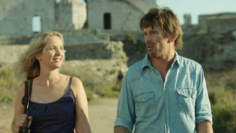 Julie Delpy and Ethan Hawke in Before Midnight