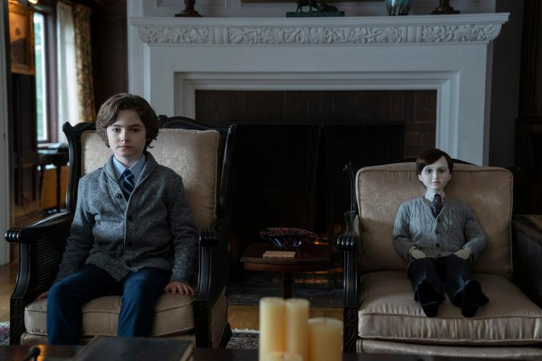 Christopher Convery and Brahms in Brahms: The Boy II