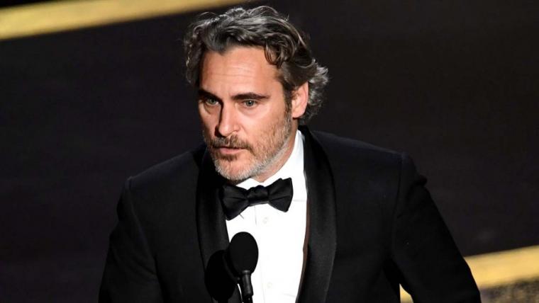 Best Actor winner Joaquin Phoenix