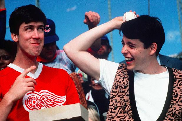 Alan Ruck and Matthew Broderick in Ferris Bueller's Day Off