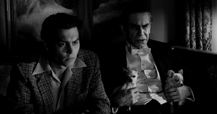 Johnny Depp and Martin Landau in Ed Wood