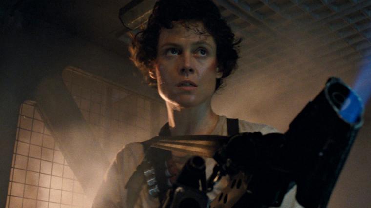 Sigourney Weaver in Aliens