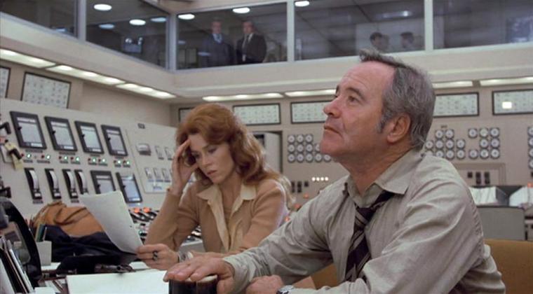 Jane Fonda and Jack Lemmon in The China Syndrome
