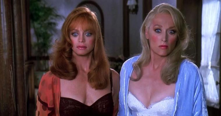 Goldie Hawn and Meryl Streep in Death Becomes Her