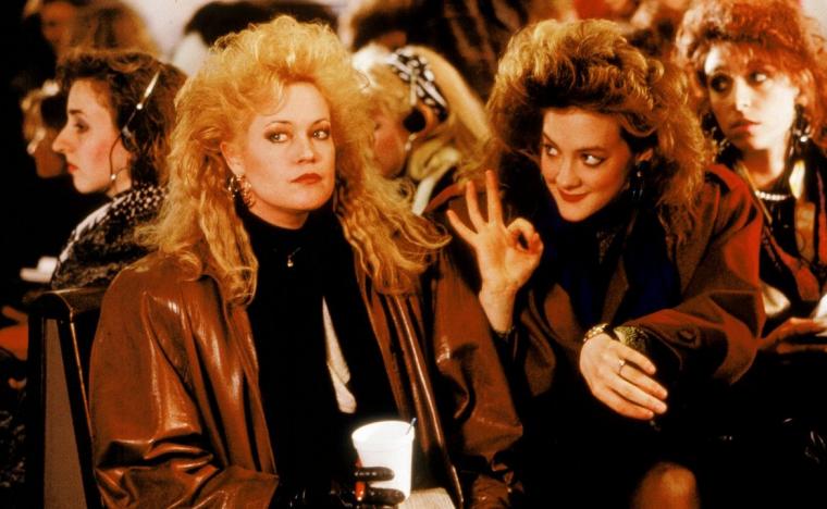 Melanie Griffith and Joan Cusack in Working Girl