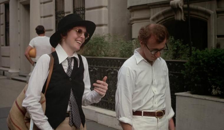 Diane Keaton and Woody Allen in Annie Hall