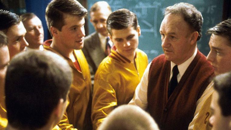 Gene Hackman in Hoosiers