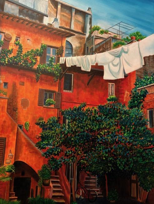 Andrea Van Wyk's "Rome in June"