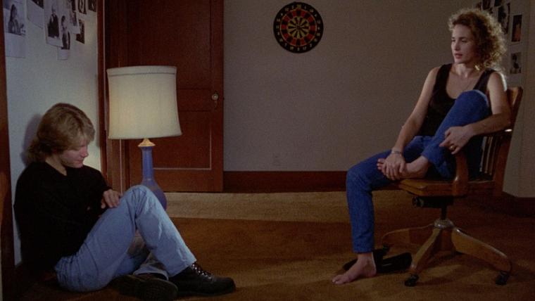 James Spader and Andie MacDowell in Sex, Lies, & Videotape