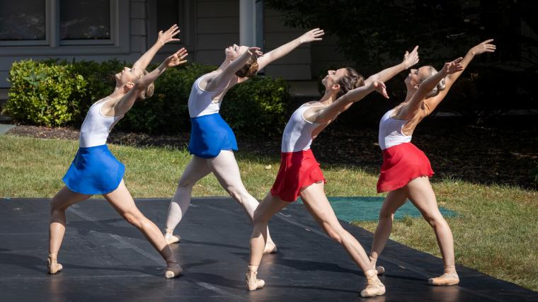 Ballet Quad Cities' "Ballet on the Lawn," August 30 at the Davenport Outing Club