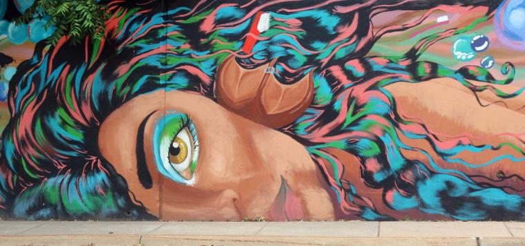 Heidi Sallows mural