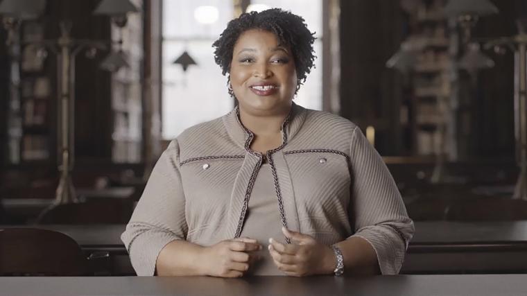 Stacey Abrams in All In: The Fight for Democracy