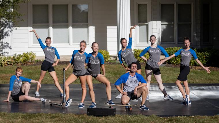 Ballet Quad Cities' "Ballet on the Lawn" at the Davenport Outing Club -- August 22.