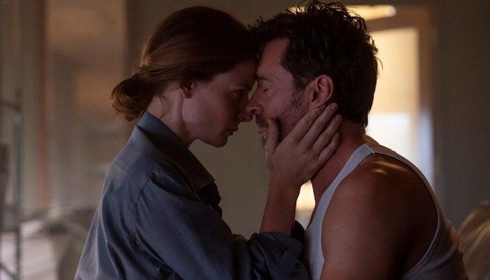 Rebecca Ferguson and Hugh Jackman in Reminiscence