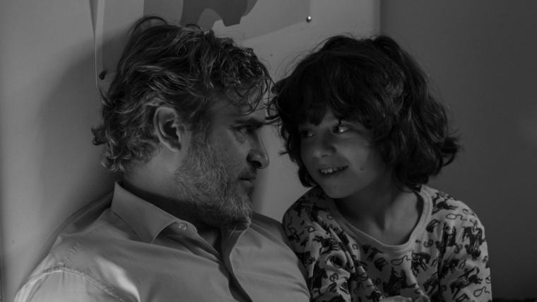 Joaquin Phoenix and Woody Norman in C'mon C'mon