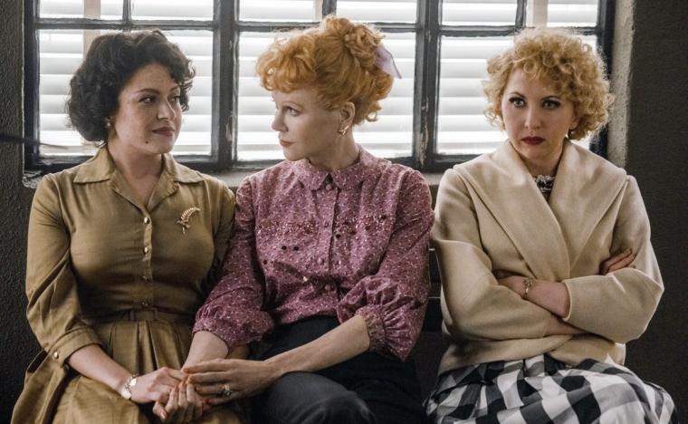 Alia Shawkat, Nicole Kidman, and Nina Arianda in Being the Ricardos