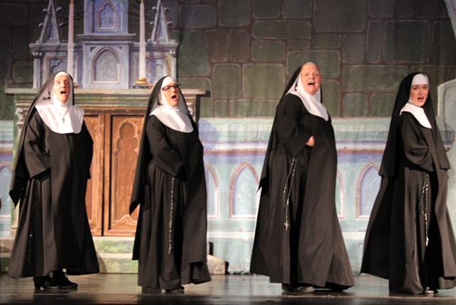 Delores Sierra, Yvonne Siddique, Kristine Oswald, and Katie Griswold in The Sound of Music