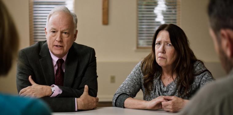 Reed Birney and Ann Dowd in Mass
