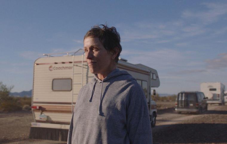 Frances McDormand in Nomadland