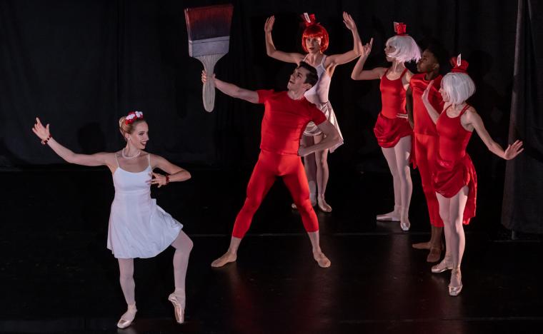 Ballet Quad Cities' "Alice in Wonderland" at the Outing Club in 2021