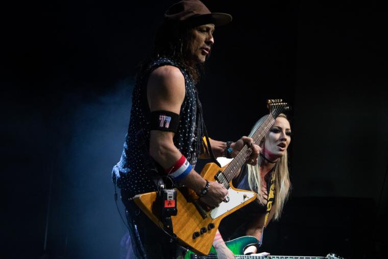 Chuck Garric and Nita Strauss