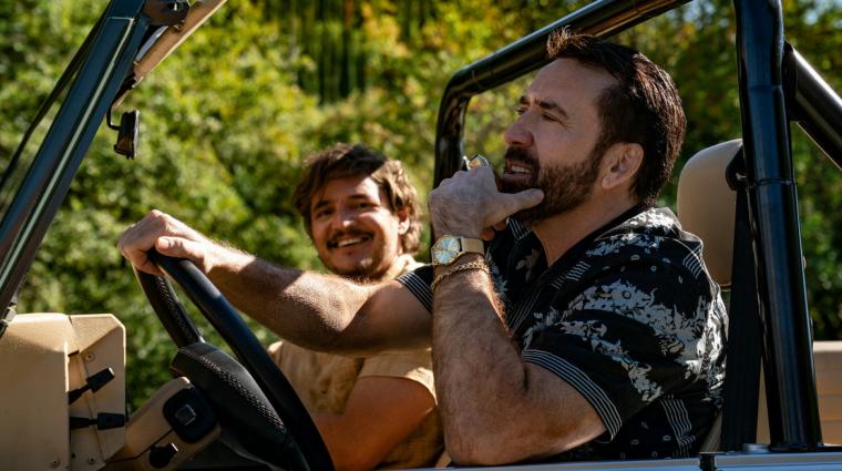 Pedro Pascal and Nicolas Cage in The Unbearable Weight of Massive Talent