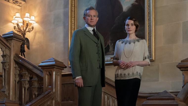 Hugh Bonneville and Michelle Dockery in Downton Abbey: A New Era