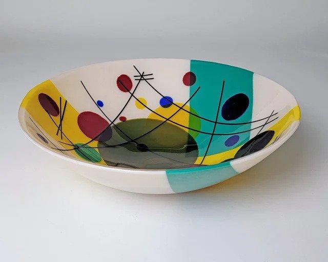 Jim Scheller's Circles in a Bowl for Wassily Kandinsky