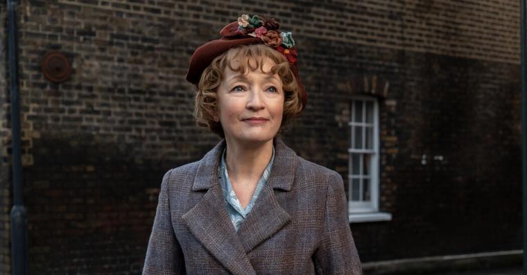 Lesley Manville in Mrs. Harris Goes to Paris