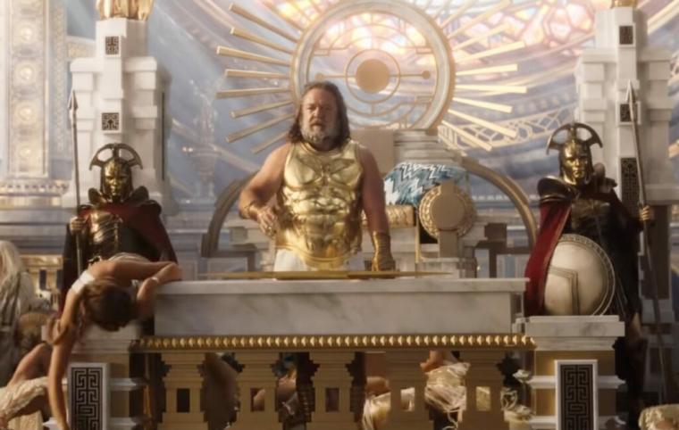 Russell Crowe in Thor: Love & Thunder