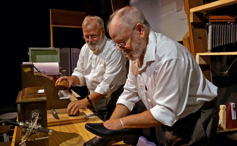 Mike Skiles and Jim Skiles in Vintage Hitchcock: A Live Radio Play