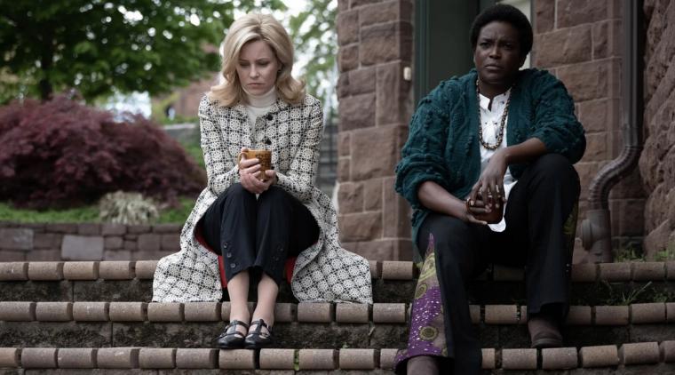 Elizabeth Banks and Wunmi Mosaku in Call Jane