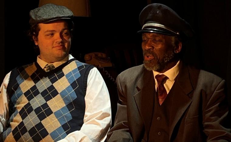 Bradley Heinrichs and Joseph Obleton in Driving Miss Daisy