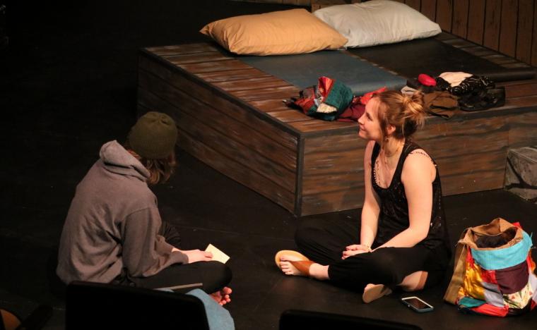 Soryn Richter and Marlee Oros in Small Mouth Sounds