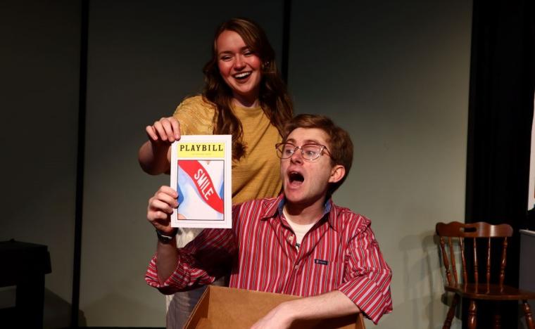 Katie Griswold and Ryan J. Hurdle in [title of show]