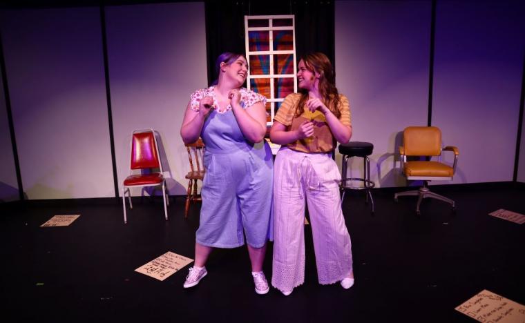 Rebecca Casad and Katie Griswold in [title of show]