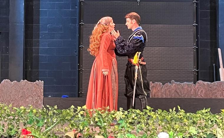 Megan Warren and David Wilkinson in Into the Woods