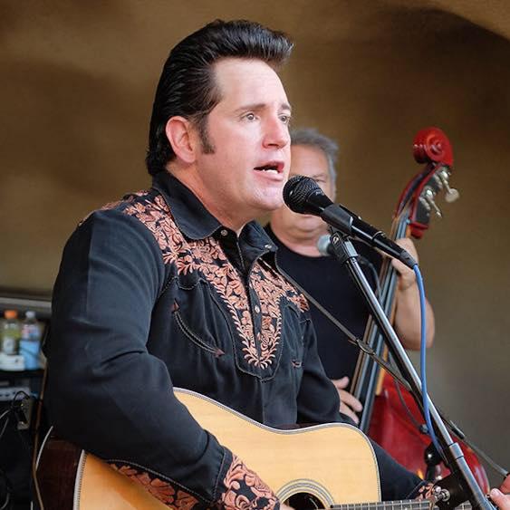 Benny Wheels as Johnny Cash