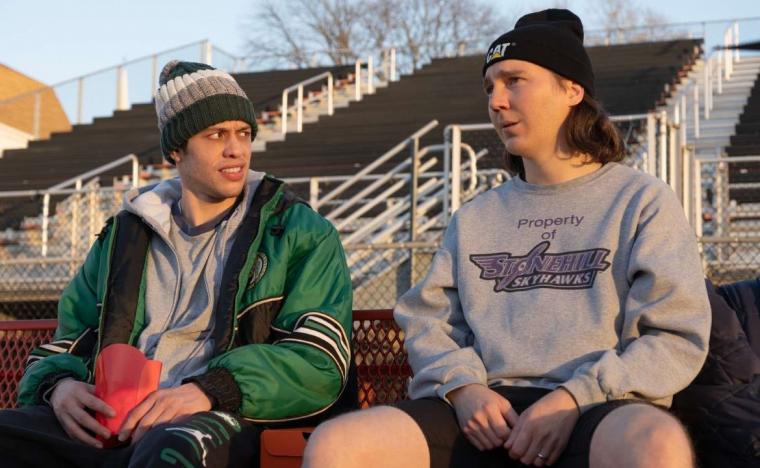 Pete Davidson and Paul Dano in Dumb Money