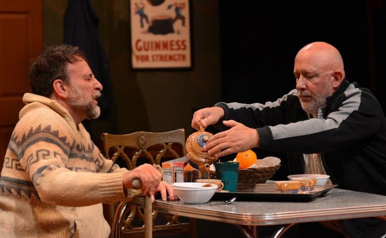 Gary Talsky and Patrick Kelley in The Seafarer
