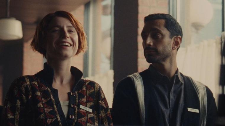 Jessie Buckley and Riz Ahmed in Fingernails