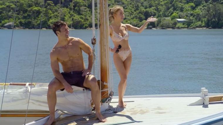 Glen Powell and Sydney Sweeney in Anyone but You