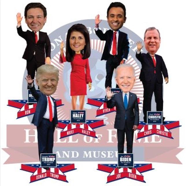 2024 Presidential Candidate Bobblehead Series Unveiled Ahead of Iowa ...