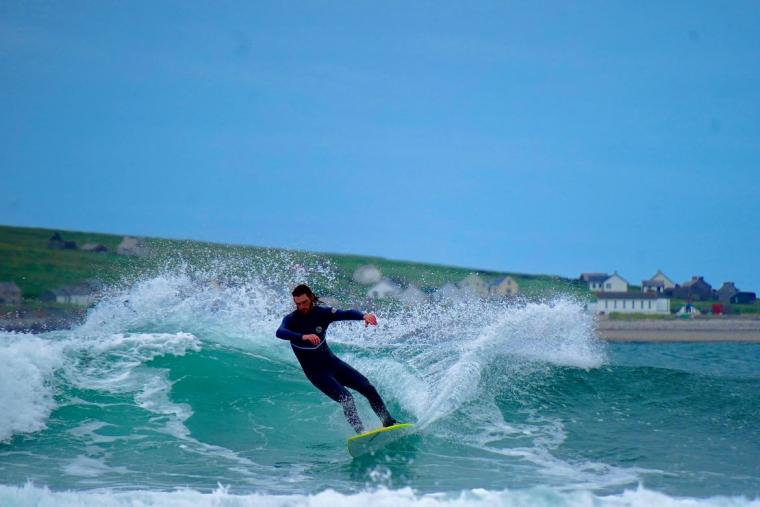 "Surfing the Wild Atlantic Way"