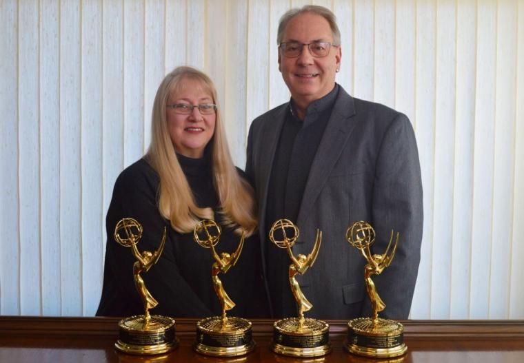 Emmy Award winners Tammy and Kelly Rundle