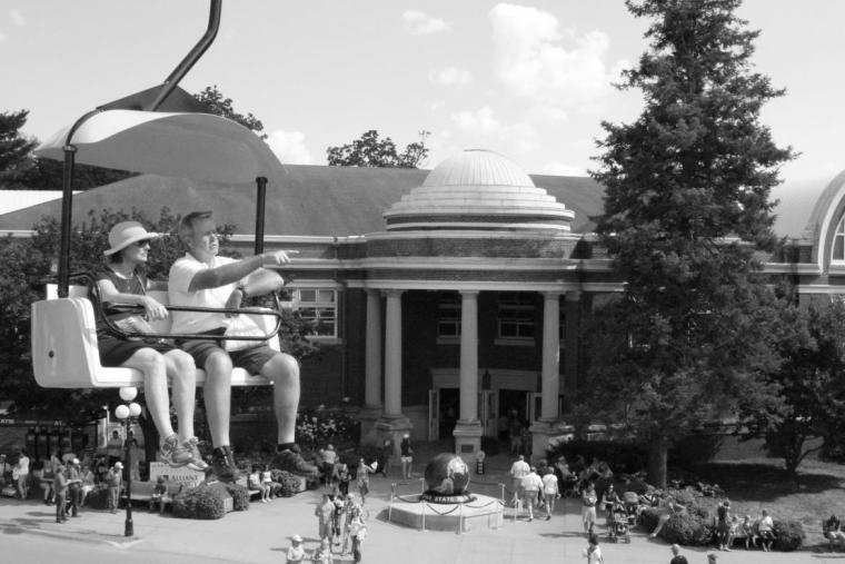 Kurt Ullrich's “The Iowa State Fair" at the Muscatine Art Center -- June 13 through September 8.