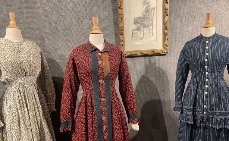 "Fashionably Dressed" at the Muscatine Art Center -- through September 22.