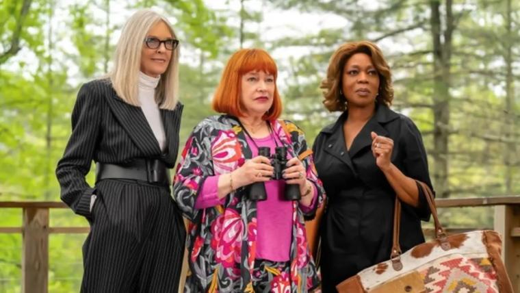 Diane Keaton, Kathy Bates, and Alfre Woodard in Summer Camp