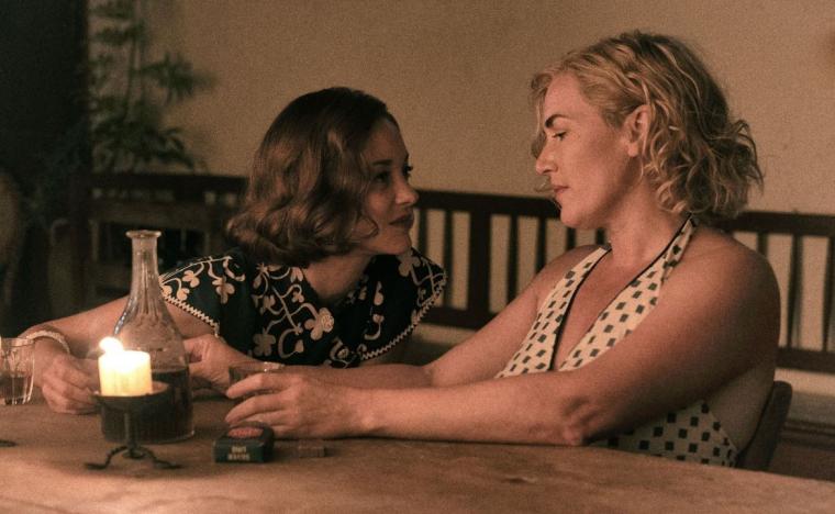 Marion Cotillard and Kate Winslet in Lee